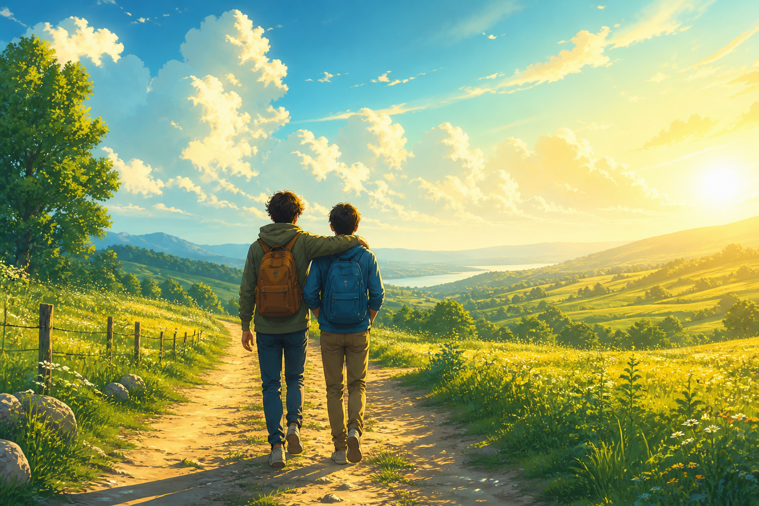 Warm friendship vibe for friendship messages