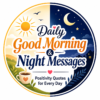 Good morning & night messages logo
